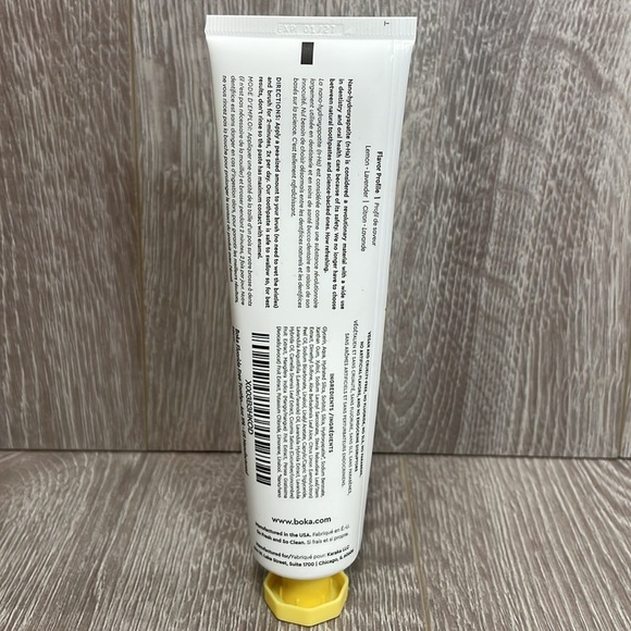 New Boka Nano-Hydroxyapatite Toothpaste Fluoride Free Lemon Lavender 4 oz - Picture 2 of 10